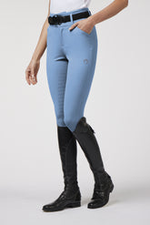 MOLVENO WOMEN'S RIDING BREECHES WITH FULL GRIP - TK FABRIC - Black | Vestrum