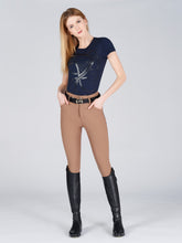 MOLVENO WOMEN'S RIDING BREECHES WITH FULL GRIP - Corten | Vestrum
