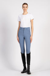 MOLVENO PANTALONI DA EQUITAZIONE DONNA CON FULL GRIP - TESSUTO TK - Cioccolato | Vestrum