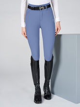 MOLVENO PANTALONI DA EQUITAZIONE DONNA CON GRIP AL GINOCCHIO - TESSUTO TK - Blu navy | Vestrum