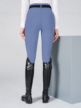 MOLVENO PANTALONI DA EQUITAZIONE DONNA CON GRIP AL GINOCCHIO - TESSUTO TK - Blu navy | Vestrum