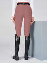 MOLVENO PANTALONI DA EQUITAZIONE DONNA CON GRIP AL GINOCCHIO - TESSUTO TK - Blu navy | Vestrum