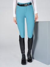 MOLVENO PANTALONI DA EQUITAZIONE DONNA CON GRIP AL GINOCCHIO - TESSUTO TK - Blu navy | Vestrum