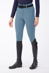 MOLVENO WOMEN'S RIDING BREECHES WITH KNEE GRIP - TK FABRIC - Black | Vestrum