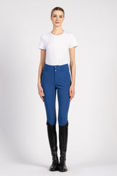 MOLVENO PANTALONI DA EQUITAZIONE DONNA CON GRIP AL GINOCCHIO - TESSUTO TK - Bianco ottico | Vestrum