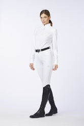 MARILEVA WOMEN'S RIDING BREECHES WITH FULL GRIP - TK FABRIC - Optical white | Vestrum