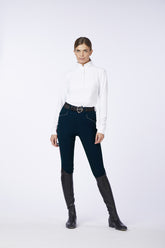 MARILEVA WOMEN'S RIDING BREECHES WITH FULL GRIP - TK FABRIC - Optical white | Vestrum