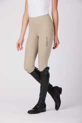 YAKUSHIMA WOMEN'S RIDING LEGGINGS WITH FULL GRIP - Light beige | Vestrum