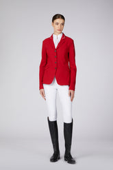 CANBERRA WOMEN'S SHOW JACKET - Red/ivory | Vestrum