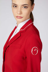 CANBERRA WOMEN'S SHOW JACKET - Red/ivory | Vestrum