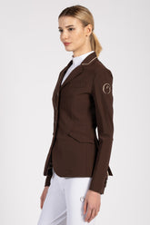 CANBERRA WOMEN'S SHOW JACKET - TK FABRIC - Scuba blue/orange | Vestrum