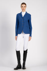 CANBERRA WOMEN'S SHOW JACKET - TK FABRIC - Scuba blue/orange | Vestrum