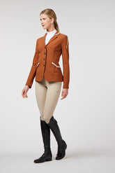 ALESSANDRIA WOMEN'S UNLINED SHOW JACKET - Forest green/ivory | Vestrum