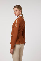 ALESSANDRIA WOMEN'S UNLINED SHOW JACKET - Forest green/ivory | Vestrum