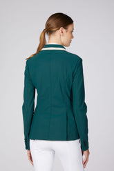 ALESSANDRIA WOMEN'S UNLINED SHOW JACKET - Forest green/ivory | Vestrum