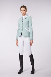 GIACCA DA SPETTACOLO SFODERATA DONNA ALESSANDRIA - Blu nuvola/marrone | Vestrum