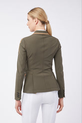 ALESSANDRIA WOMEN'S UNLINED SHOW JACKET - Forest green/ivory | Vestrum