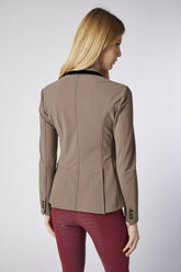 ALESSANDRIA WOMEN'S UNLINED SHOW JACKET - TK FABRIC - Dark olive green/corten | Vestrum