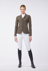 GIACCA DA SPETTACOLO SFODERATA DONNA ALESSANDRIA - TESSUTO TK - Beige chiaro/corten | Vestrum