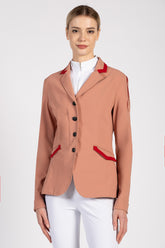 ALESSANDRIA GIACCA DA COMPETIZIONE SFODERATA DA DONNA - TESSUTO TK - Verde oliva scuro/corten | Vestrum