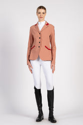 ALESSANDRIA WOMEN'S UNLINED SHOW JACKET - TK FABRIC - Dark olive green/corten | Vestrum