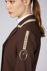 ALESSANDRIA WOMEN'S UNLINED SHOW JACKET - TK FABRIC - Dark olive green/corten | Vestrum