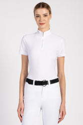 MAHON CAMICIA DA CONCORSO DONNA A MANICA CORTA - Bianco ottico | Vestrum