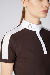 ALIMINI CAMICIA DA GARA A MANICHE CORTE DA DONNA - Verde ghiaccio | Vestrum