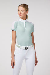 ALIMINI WOMEN'S SHORT-SLEEVED COMPETITION SHIRT - Optical white | Vestrum