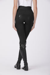 MEGEVE WOMEN'S RIDING LEGGINGS WITH FULL GRIP - Black | Vestrum
