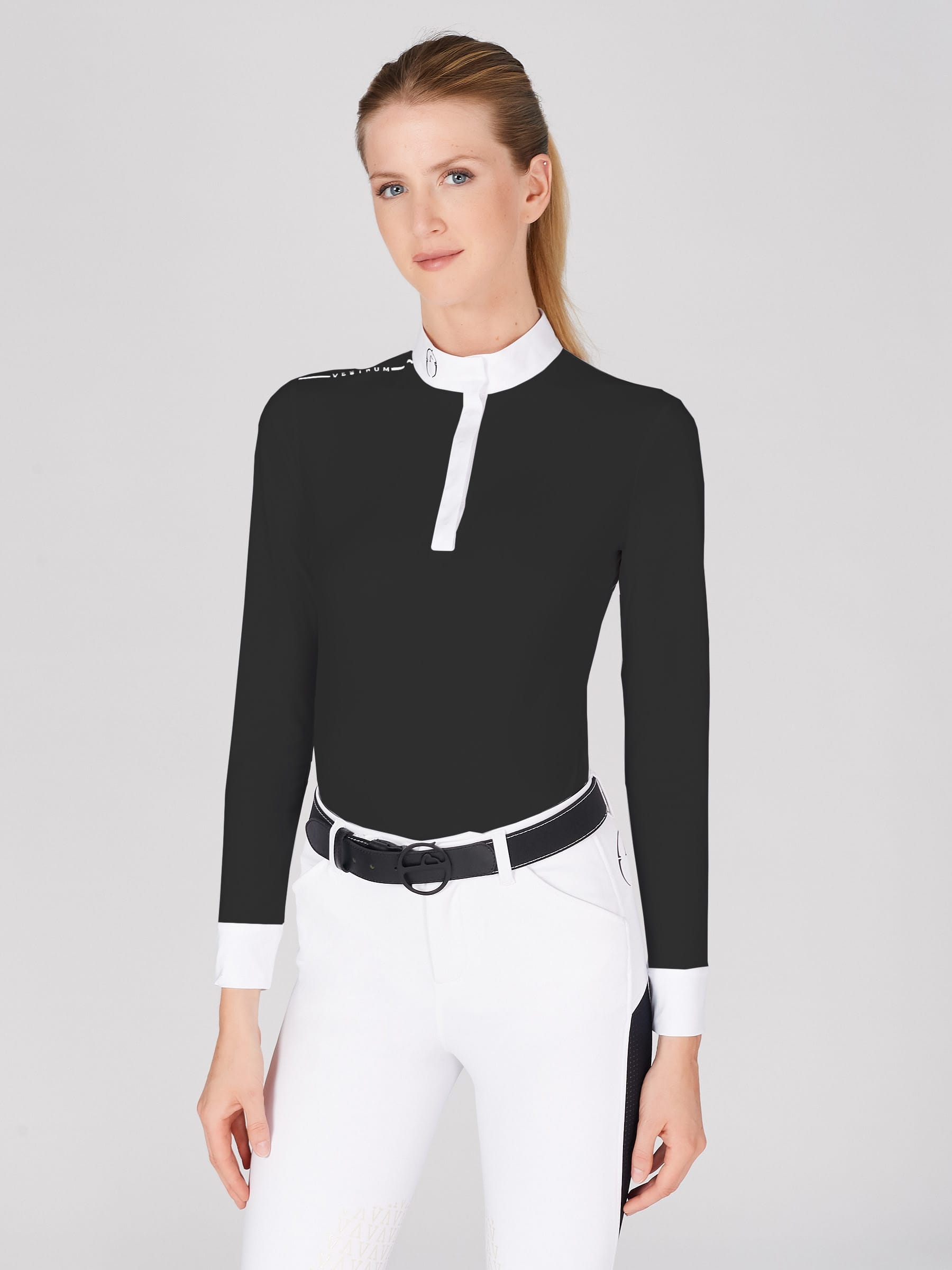 VALLEDORIA CHEMISE DE COMPÉTITION À MANCHES LONGUES POUR FEMME Vestrum