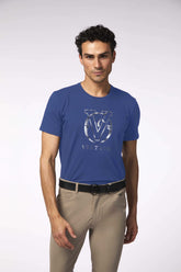 LOBOS T-SHIRT DA UOMO - Blu polvere | Vestrum