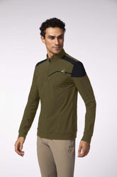 SKIATOS MEN'S LONG-SLEEVED TRAINING TOP - Black | Vestrum