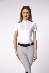 SKYE WOMEN'S SHORT-SLEEVED COMPETITION SHIRT - Light grey | Vestrum