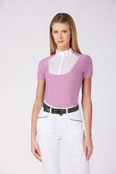 SKYE WOMEN'S SHORT-SLEEVED COMPETITION SHIRT - Light grey | Vestrum