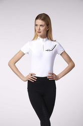 SEYCHELLES WOMEN'S SHORT-SLEEVED COMPETITION SHIRT - Optical white | Vestrum