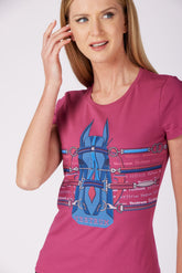 MADEIRA WOMEN'S T-SHIRT - Cyclamen | Vestrum