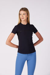 GROIX WOMEN'S SHORT-SLEEVED TRAINING TOP - Blue riviera | Vestrum