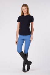 GROIX WOMEN'S SHORT-SLEEVED TRAINING TOP - Blue riviera | Vestrum