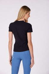 GROIX WOMEN'S SHORT-SLEEVED TRAINING TOP - Blue riviera | Vestrum