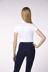  ITACA MAGLIA DA ALLENAMENTO A MANICHE CORTE DA DONNA - Bianco ottico | Vestrum