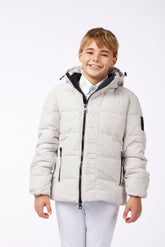DOBBIACO BOY'S WINTER DOWN PADDED JACKET - Sea salt | Vestrum