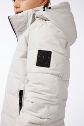 DOBBIACO BOY'S WINTER DOWN PADDED JACKET - Sea salt | Vestrum