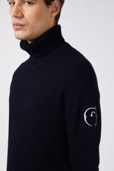 MOTRIL MEN'S TURTLENECK SWEATER - Blue navy | Vestrum