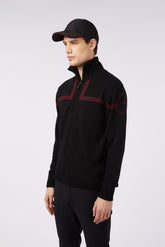 TOURNAI MEN'S TURTLENECK SWEATER - Medium grey/black | Vestrum