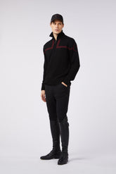 TOURNAI MEN'S TURTLENECK SWEATER - Medium grey/black | Vestrum