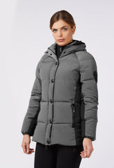 RAVELLO WOMEN'S PADDED JACKET - Gunmetal grey | Vestrum