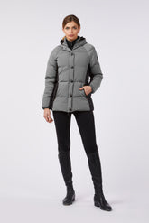 RAVELLO WOMEN'S PADDED JACKET - Gunmetal grey | Vestrum