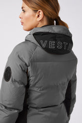 RAVELLO WOMEN'S PADDED JACKET - Gunmetal grey | Vestrum