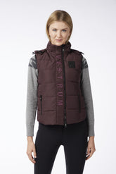 CHIBA WOMEN'S PADDED VEST - Ruby wine | Vestrum